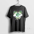 Original Green Bay Packers Rip The Chest Forever In My Heart T-Shirts, Hoodie, Sweatshirt | InkRitualCo.com