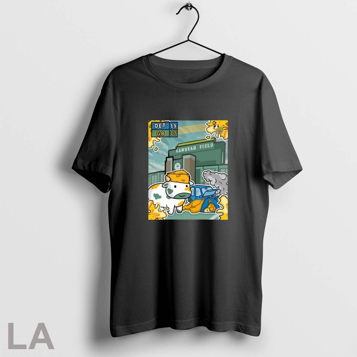Original Green Bay Packers Take Out The Motor City Kitties 27 13 T-Shirts, Hoodie, Sweatshirt | InkRitualCo.com