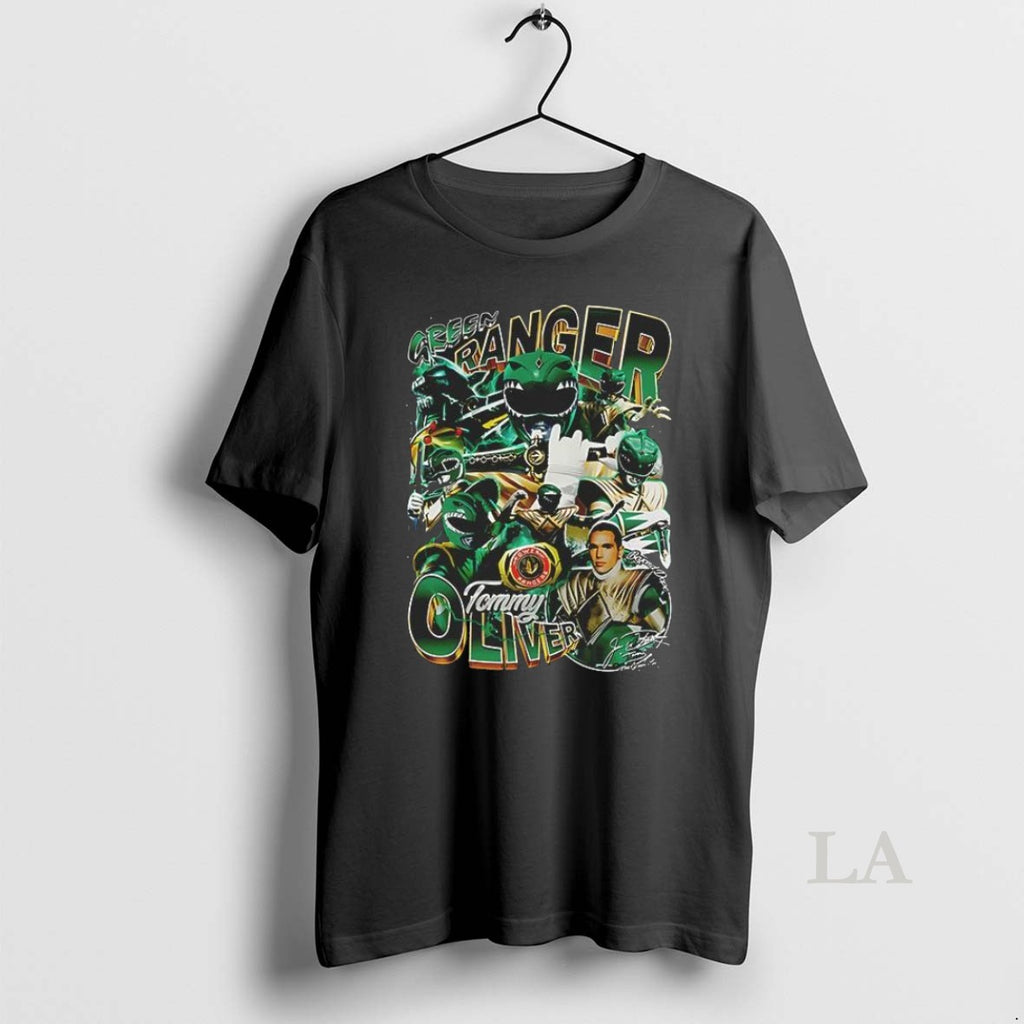 Original Green Ranger Tommy Oliver Superman Graphic T-Shirts, Hoodie, Sweatshirt | InkRitualCo.com