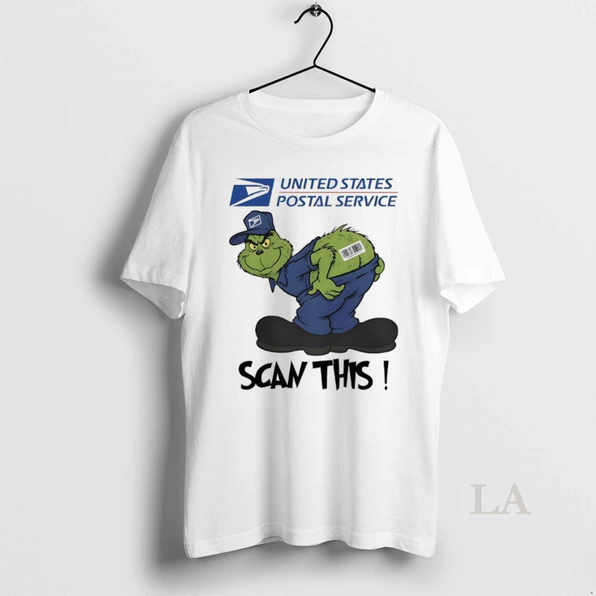 Original Grinch Christmas 2025 United States Postal Service Scan This T-Shirts, Hoodie, Sweatshirt | InkRitualCo.com