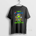 Original Grinch Christmas Tree X Dominos I Work At Its Fine Everything Is Fine T-Shirts, Hoodie, Sweatshirt | InkRitualCo.com