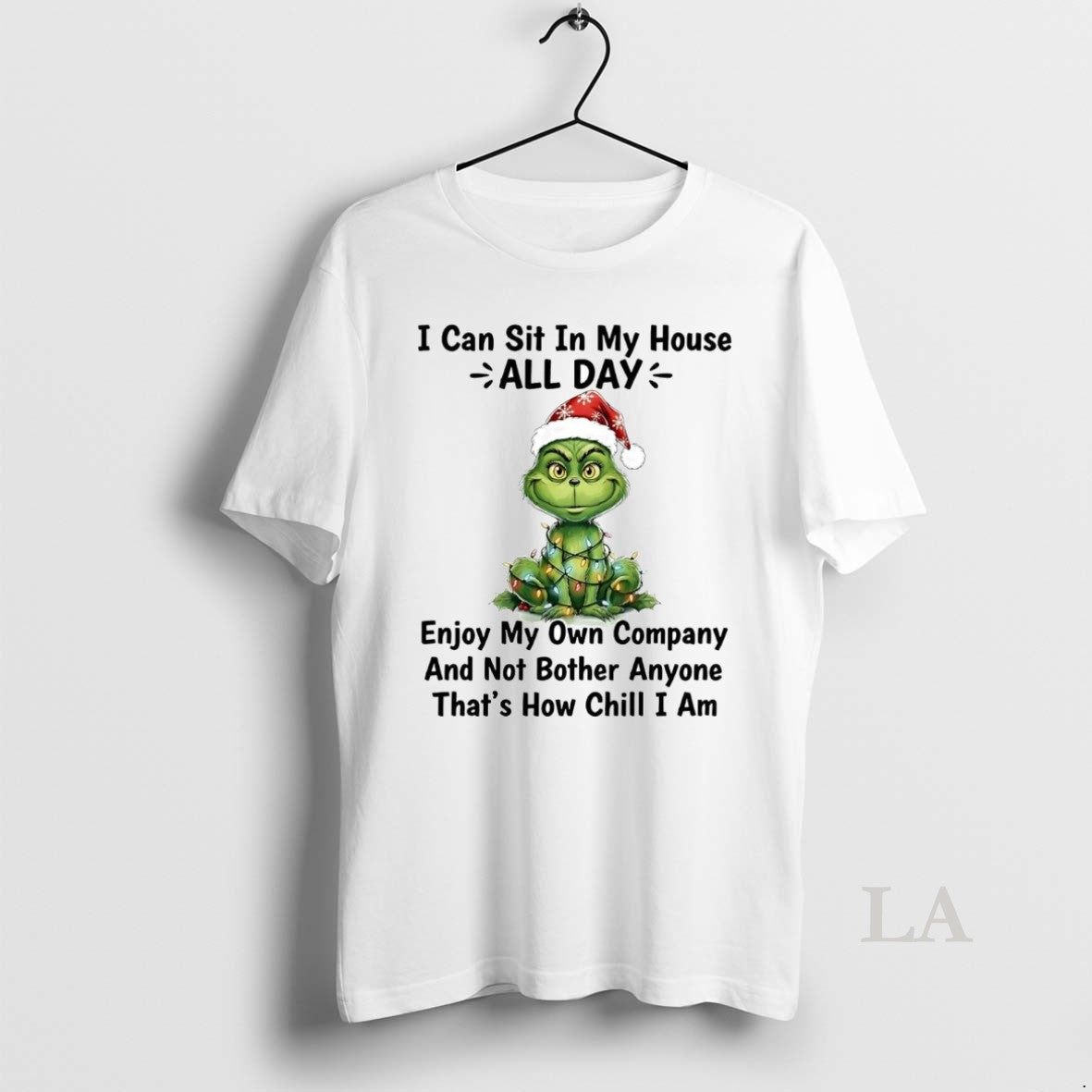 Original Grinch I Can Sit In My House All Day Thats How Chill I Am T-Shirts, Hoodie, Sweatshirt | InkRitualCo.com