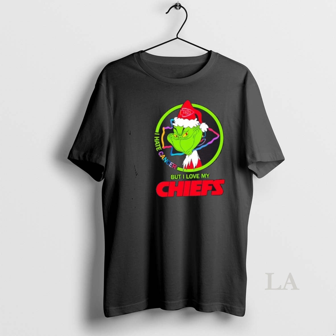 Original Grinch I Hate Cancer But I Love My Kansas City Chiefs Football T-Shirts, Hoodie, Sweatshirt | InkRitualCo.com