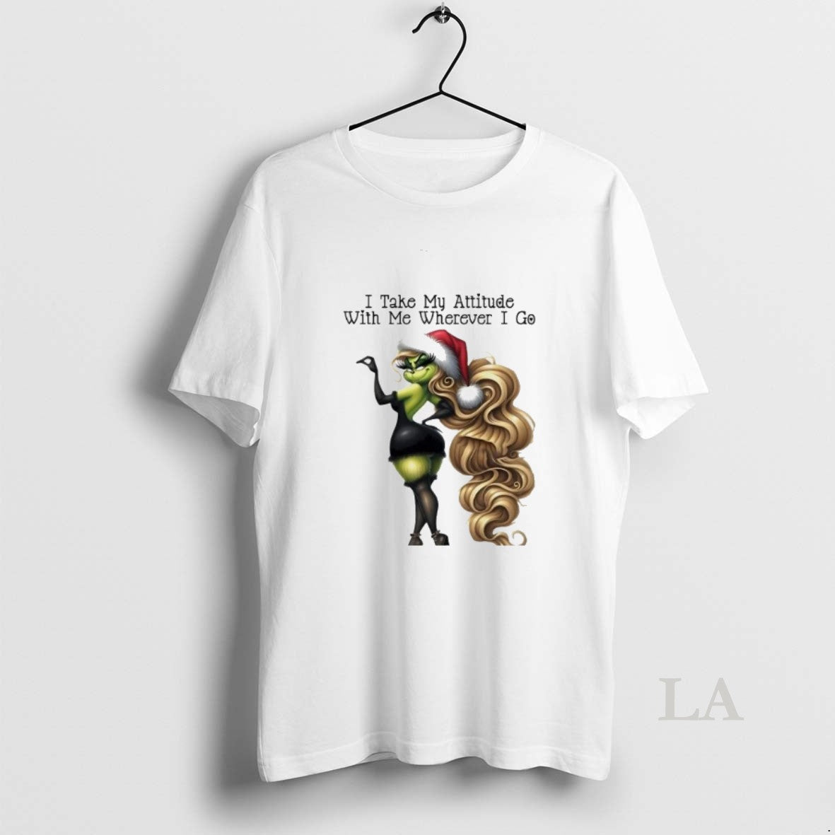 Original Grinch I Take My Attitude With Me Wherever I Go Christmas T-Shirts, Hoodie, Sweatshirt | InkRitualCo.com