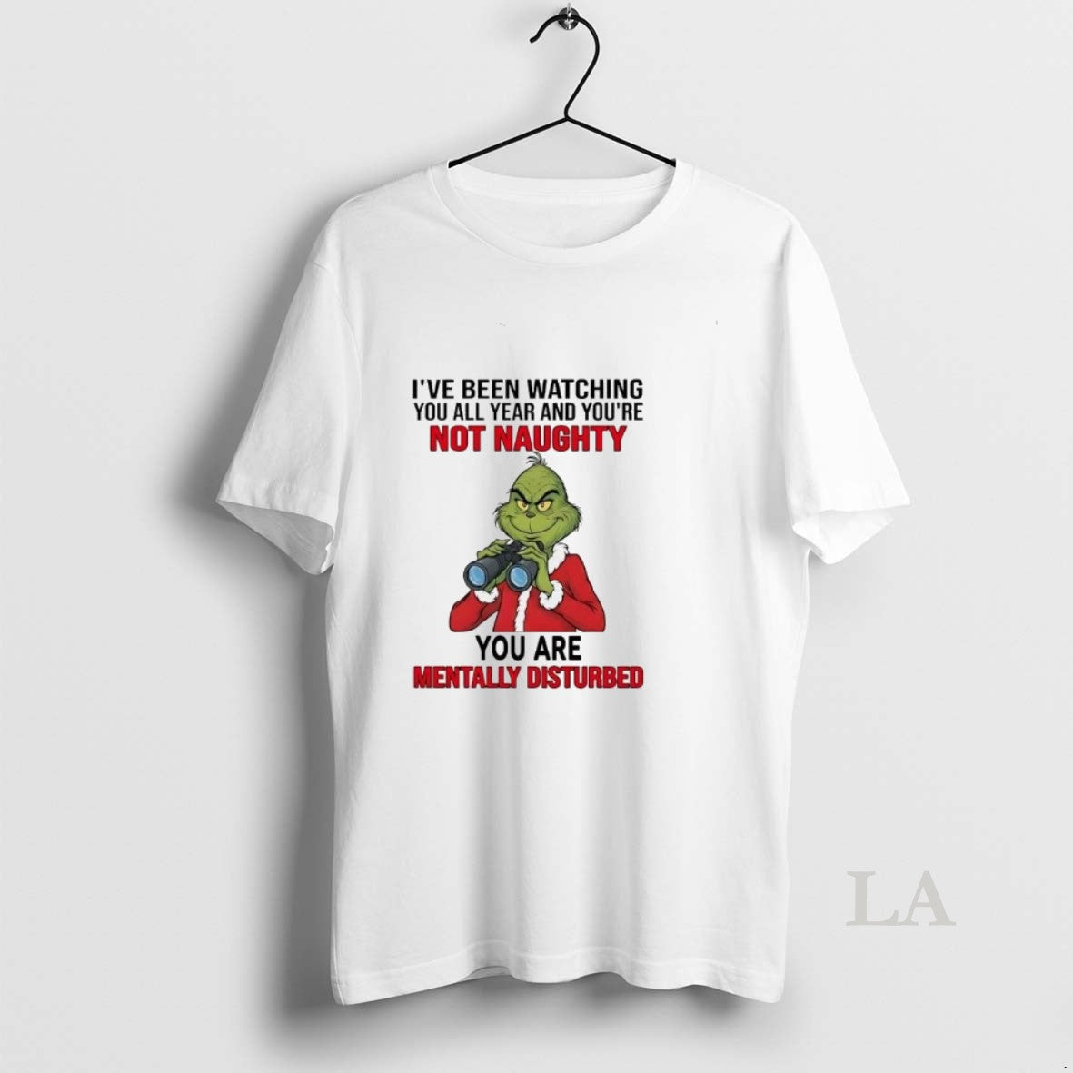 Original Grinch Ive Been Watching You All Year And Youre Not Naughty T-Shirts, Hoodie, Sweatshirt | InkRitualCo.com