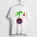 Original Grinch Hand Holding Atlanta Braves Christmas T-Shirts, Hoodie, Sweatshirt | InkRitualCo.com
