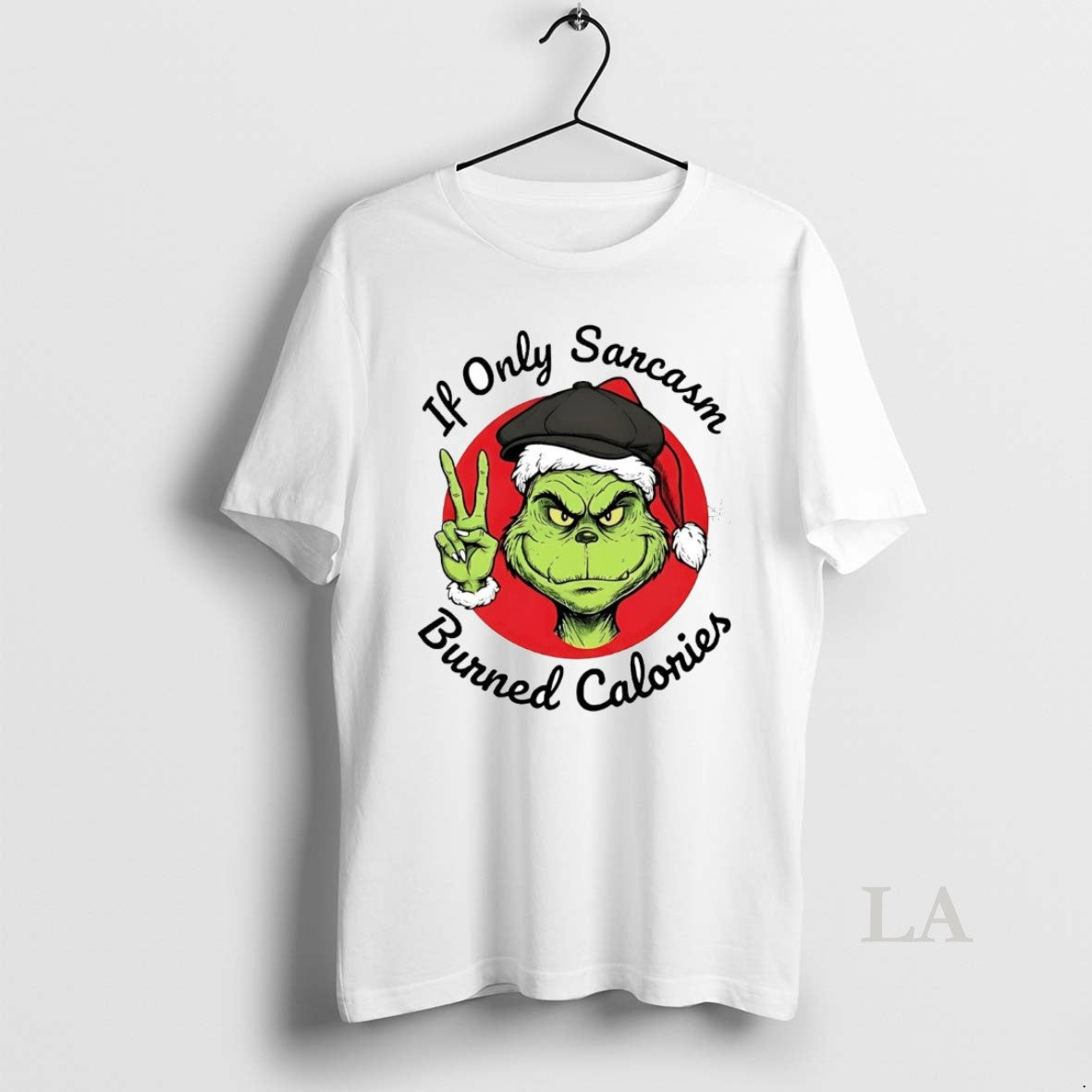 Original Grinch If Only Sarcasm Burned Calories T-Shirts, Hoodie, Sweatshirt | InkRitualCo.com