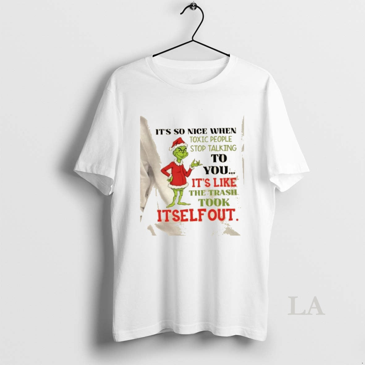 Original Grinch Its So Nice When Toxic People Stop Talking To You Its Like The T-Shirts, Hoodie, Sweatshirt | InkRitualCo.com