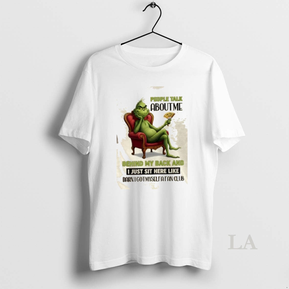 Original Grinch People Talk About Me Behind My Back And I Just Sit Here Like T-Shirts, Hoodie, Sweatshirt | InkRitualCo.com
