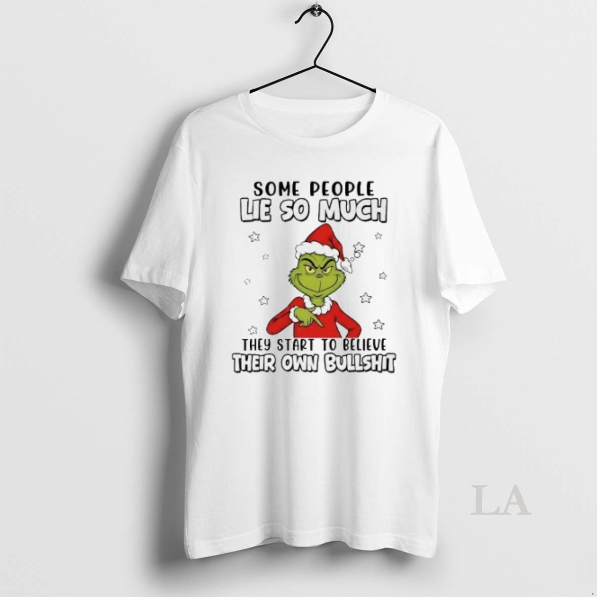 Original Grinch Some People Lie So Much They Start To Believe Christmas T-Shirts, Hoodie, Sweatshirt | InkRitualCo.com