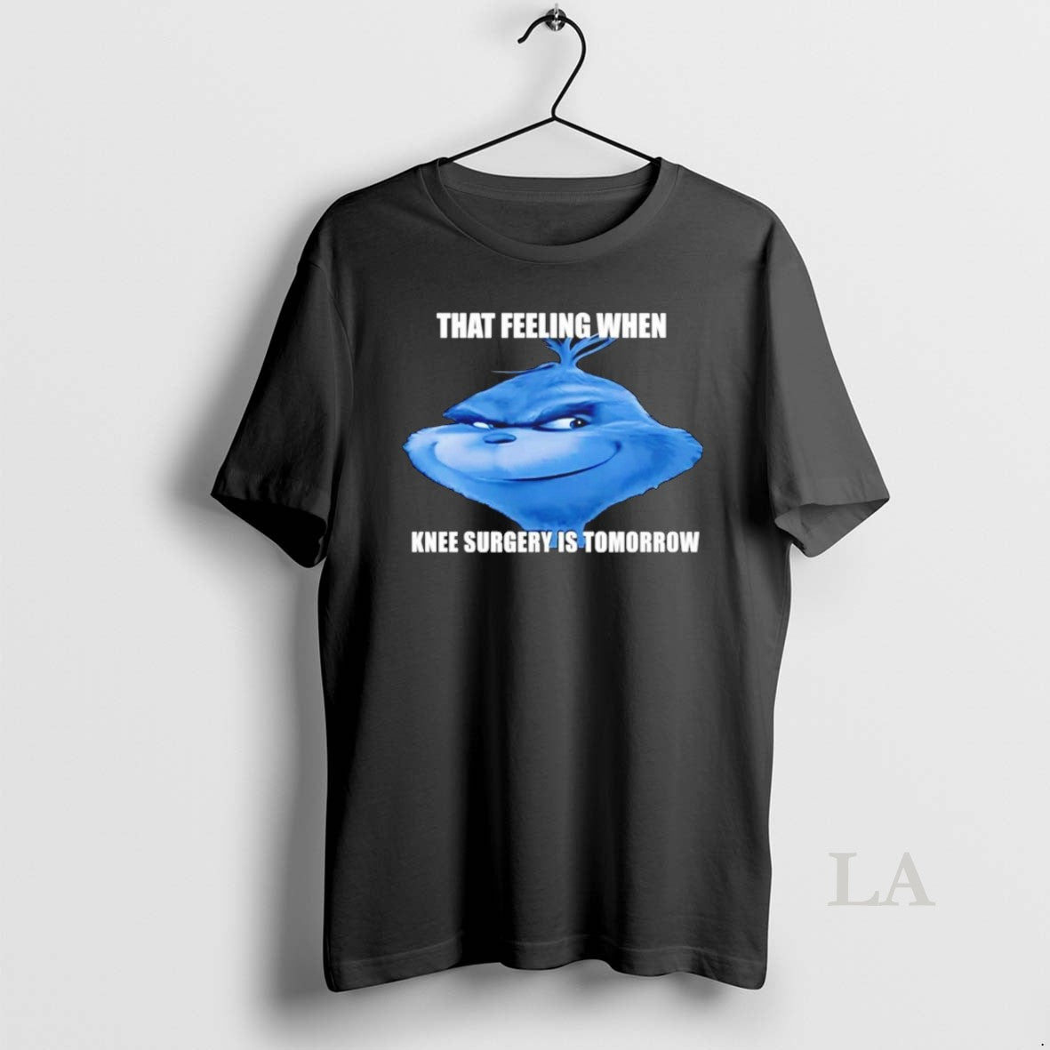 Original Grinch That Feeling When Knee Surgery Is Tomorrow Meme T-Shirts, Hoodie, Sweatshirt | InkRitualCo.com