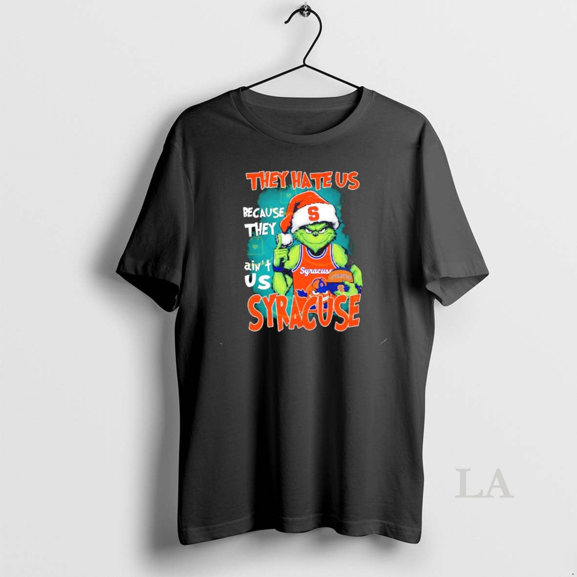 Original Grinch They Hate Us Because They Aint Us Syracuse Orange T-Shirts, Hoodie, Sweatshirt | InkRitualCo.com
