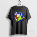 Original Grinch Wrestles Santa Claus 3 16 Light Christmas T-Shirts, Hoodie, Sweatshirt | InkRitualCo.com