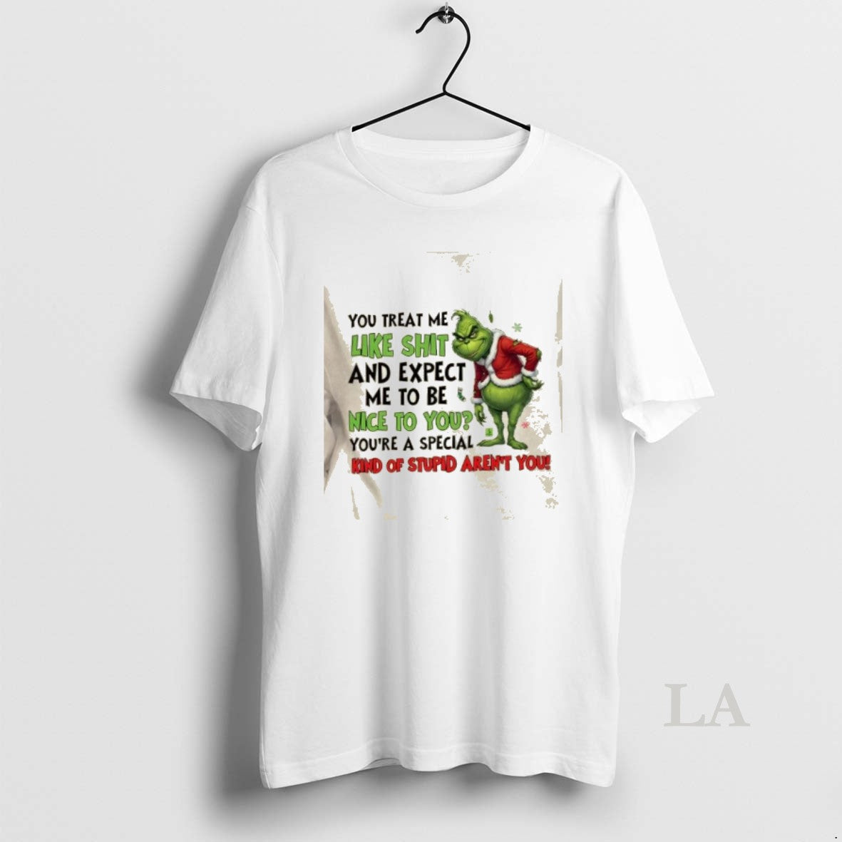 Original Grinch You Treat Me Like Shit And Expect Me To Be Nice To You T-Shirts, Hoodie, Sweatshirt | InkRitualCo.com