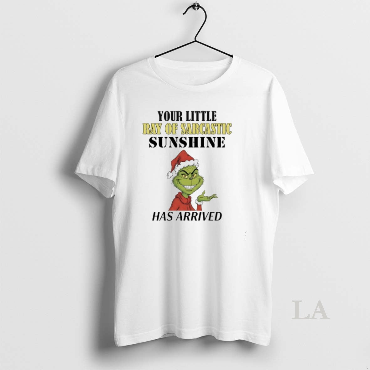 Original Grinch Your Little Ray Of Sarcastic Sunshine Has Arrived T-Shirts, Hoodie, Sweatshirt | InkRitualCo.com