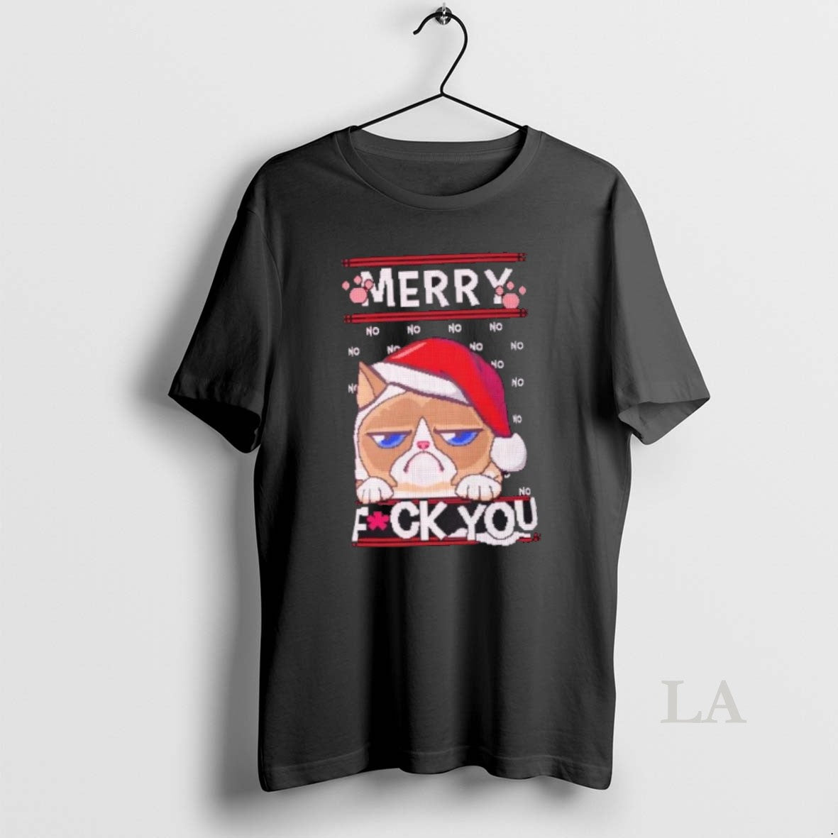 Original Grumpy Cat Ugly Christmas Pixel Art Holiday T-Shirts, Hoodie, Sweatshirt | InkRitualCo.com