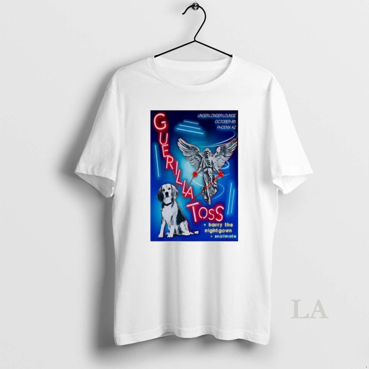 Original Guerilla Toss October 4th 2025 Linger Longer Lounge In Phoenix Az T-Shirts, Hoodie, Sweatshirt | InkRitualCo.com