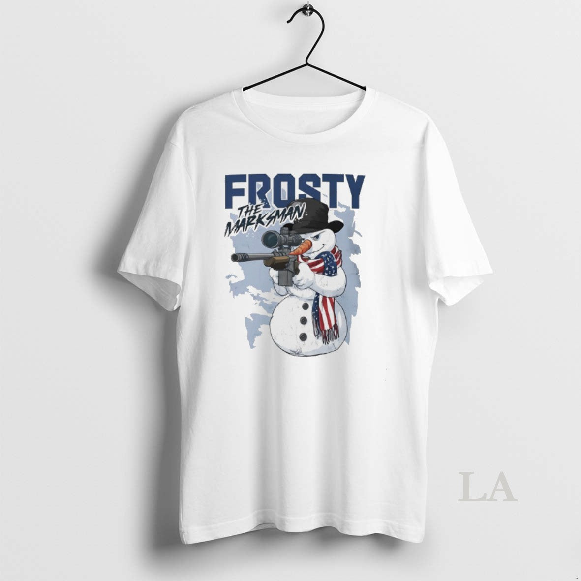 Original Gun Snowman Frosty The Marksman T-Shirts, Hoodie, Sweatshirt | InkRitualCo.com