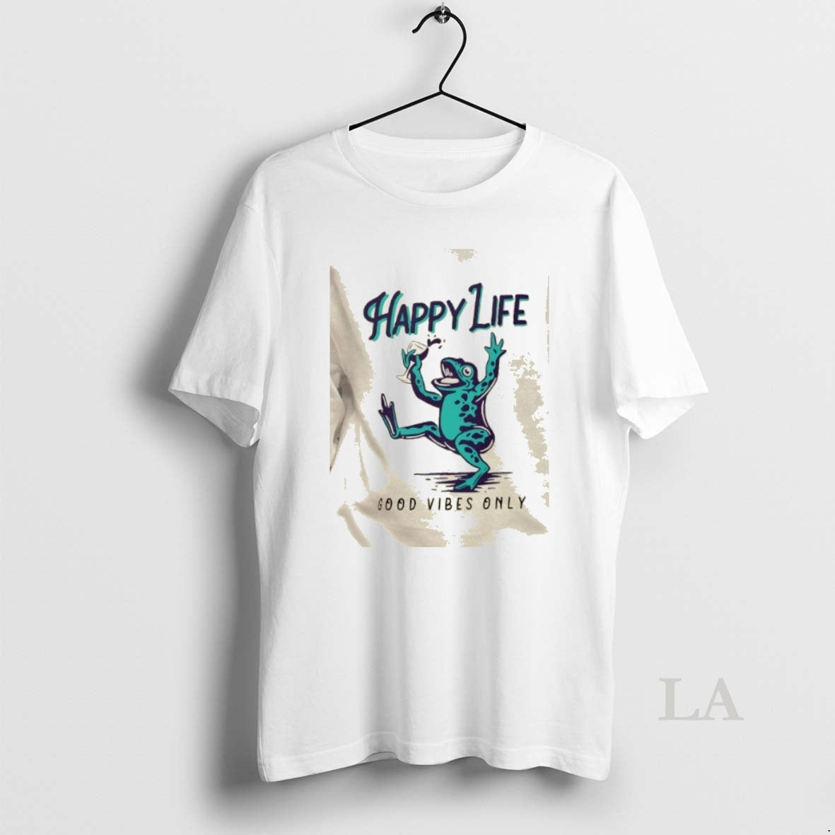 Original Happy Life Good Vibes Only Frog T-Shirts, Hoodie, Sweatshirt | InkRitualCo.com