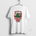 Original Here For The Forced Family Fun Santa Elf Reindeer Tree Christmas Circle T-Shirts, Hoodie, Sweatshirt