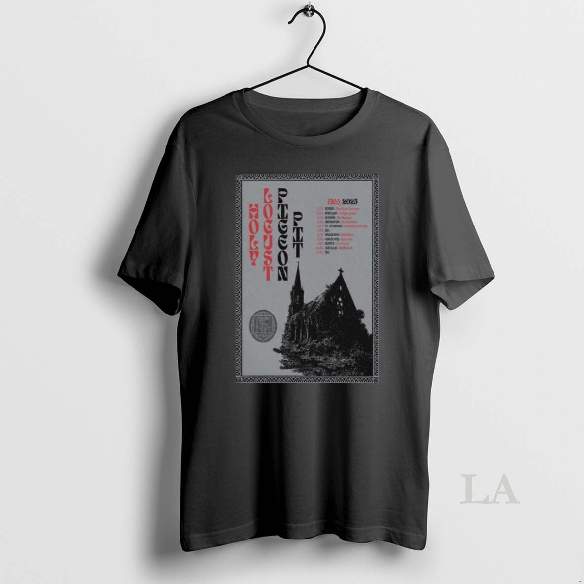 Original Holy Locust Pigeon Pit Fall Tour 2025 Long Sleve T-Shirts, Hoodie, Sweatshirt | InkRitualCo.com