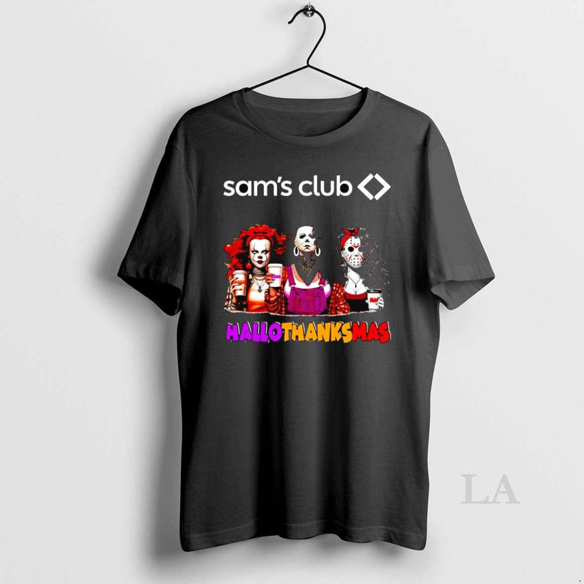 Original Horror Girls Sams Club Hallothanksmas T-Shirts, Hoodie, Sweatshirt | InkRitualCo.com