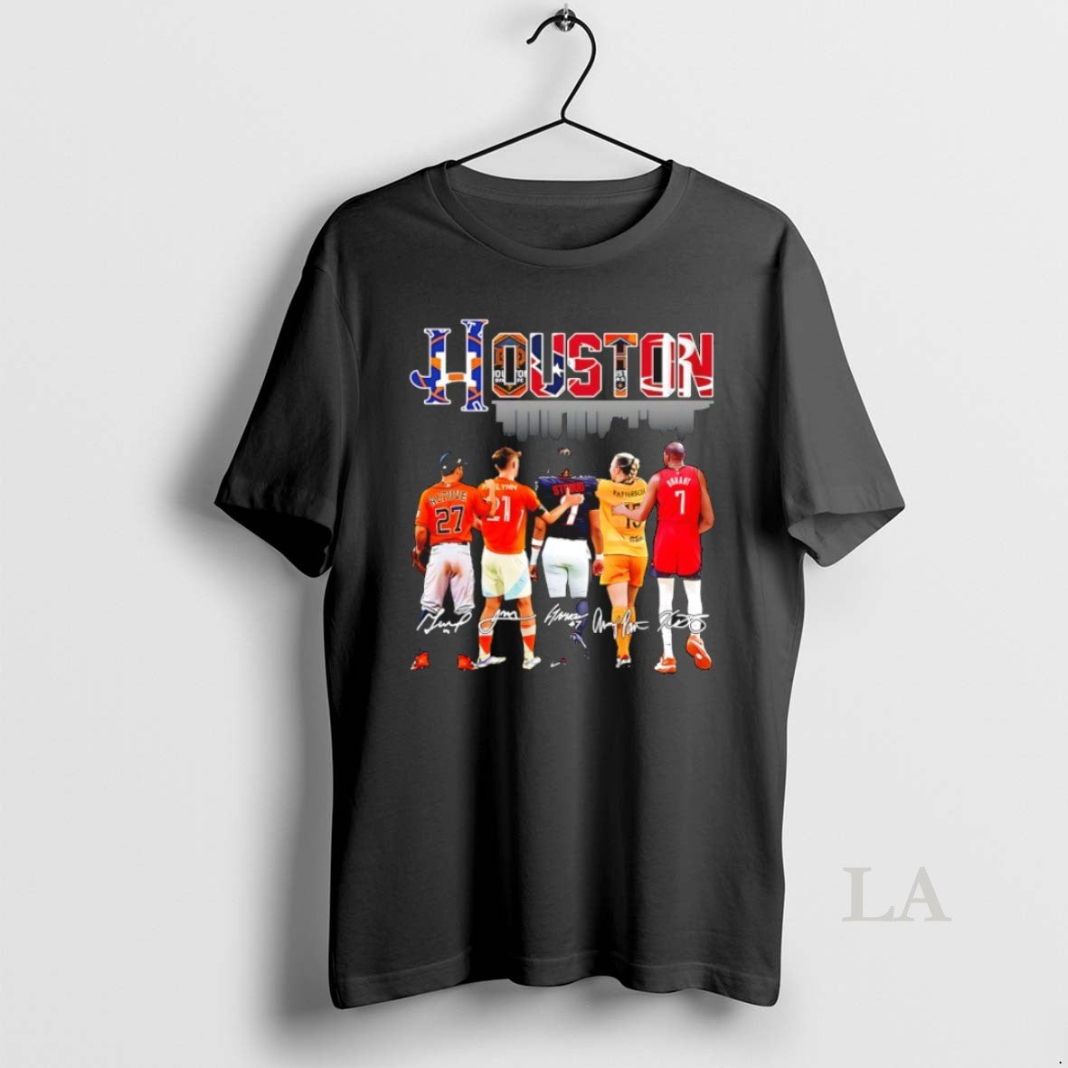 Original Houston Sports Team Skyline Players Signature T-Shirts, Hoodie, Sweatshirt | InkRitualCo.com