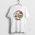 Original Houston Texans X Santa Grinch I Love Texans Christmas White T-Shirts, Hoodie, Sweatshirt | InkRitualCo.com