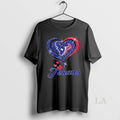 Original Houston Texans Football In Glitter Heart Fans T-Shirts, Hoodie, Sweatshirt | InkRitualCo.com