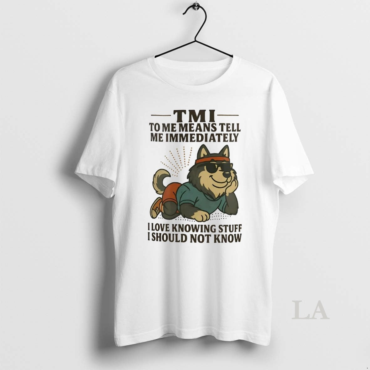 Original Husky Tmi To Me Means Tell Me Immediately I Should Not Know T-Shirts, Hoodie, Sweatshirt | InkRitualCo.com