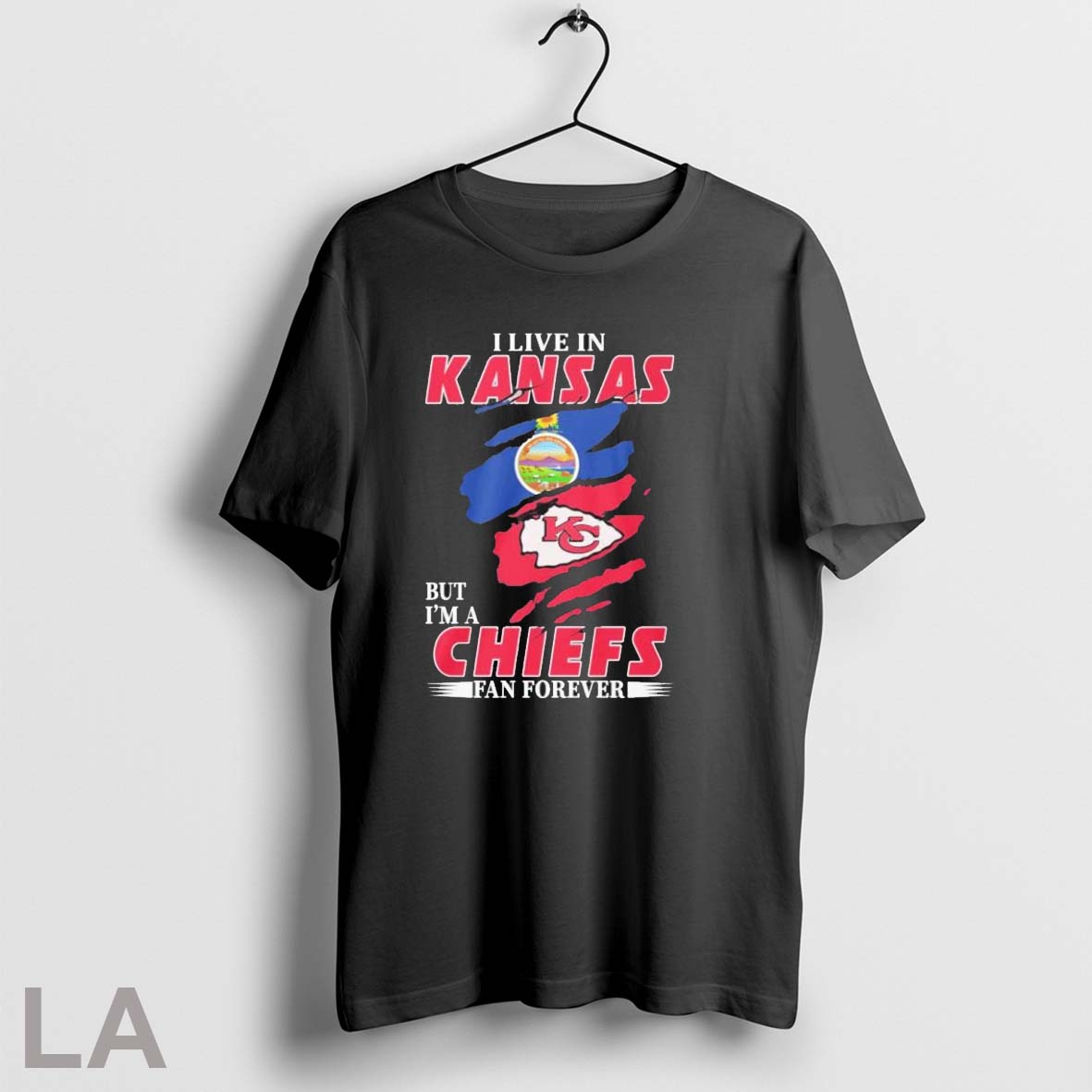 Original I Live In Kansas And Im A Kansas City Chiefs Fan Forever T-Shirts, Hoodie, Sweatshirt | InkRitualCo.com