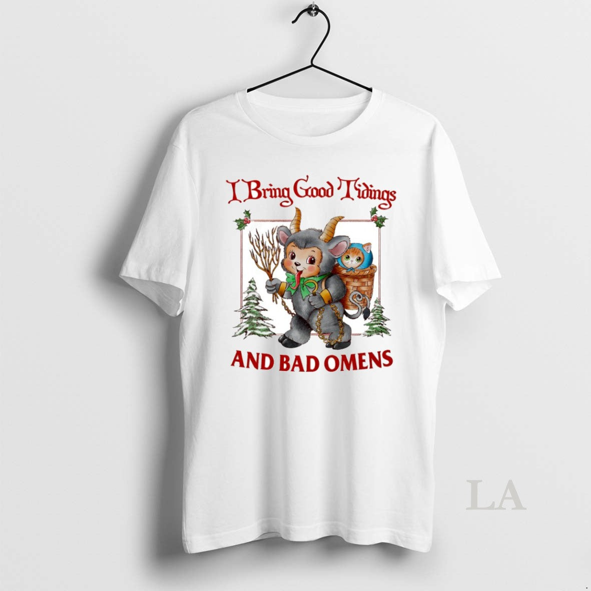 Original I Bring Good Tidings And Bad Omens Circle T-Shirts, Hoodie, Sweatshirt | InkRitualCo.com