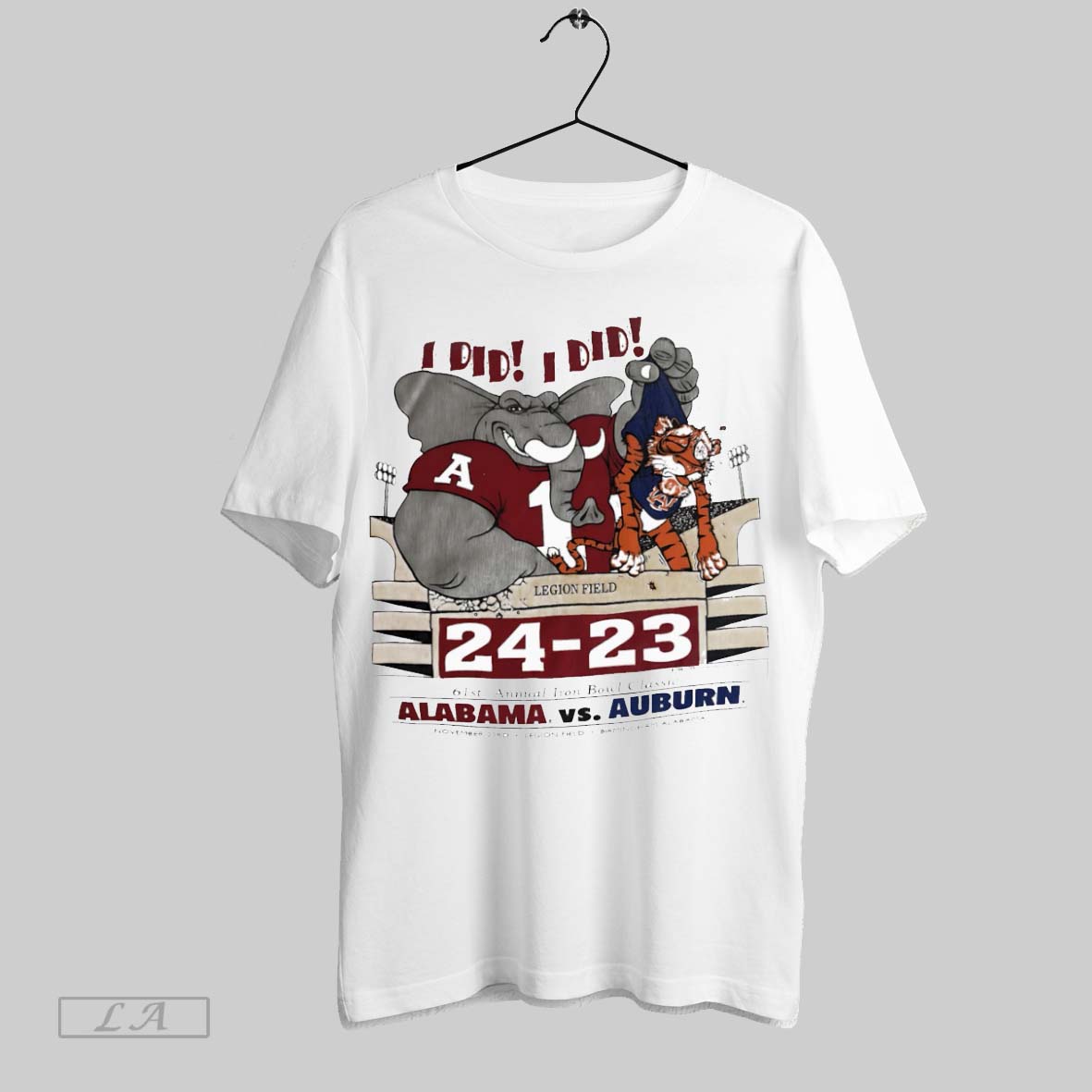 Original I Did I Did Alabama Vs Auburn 61st Annual Iron Bowl T-Shirts, Hoodie, Sweatshirt | InkRitualCo.com