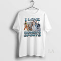 Original I Love Womens Sports 90s Bootleg T-Shirts, Hoodie, Sweatshirt | InkRitualCo.com