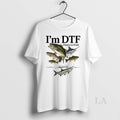 Original Im Dtf Down To Fish Circle T-Shirts, Hoodie, Sweatshirt | InkRitualCo.com