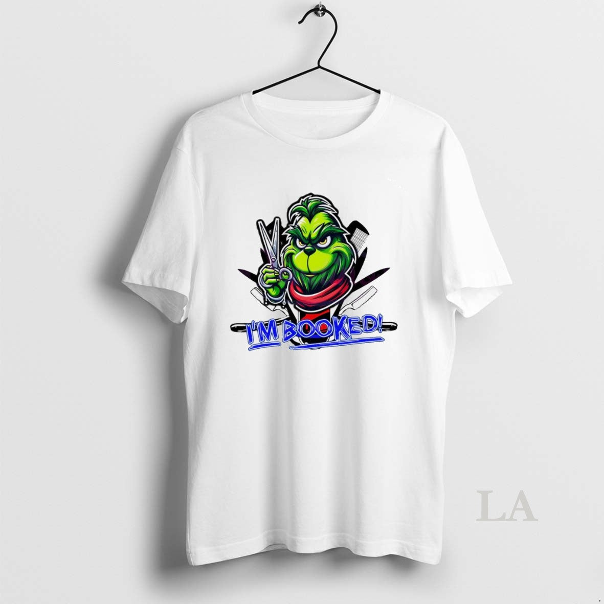 Original Im Booked Christmas Grinch Hair Stylist White T-Shirts, Hoodie, Sweatshirt | InkRitualCo.com
