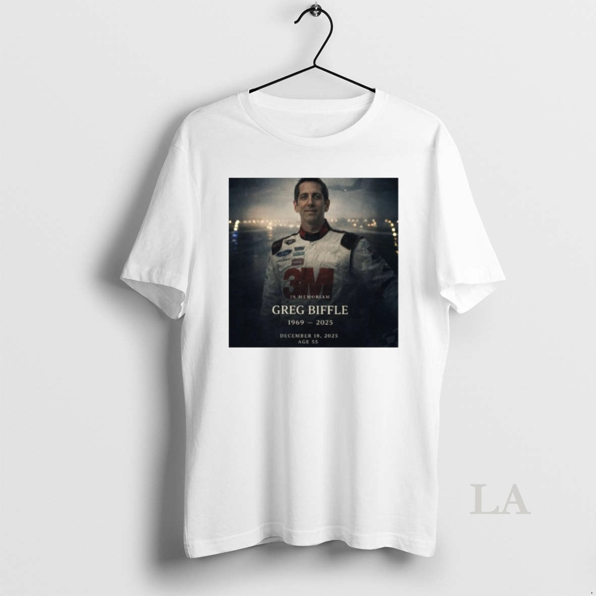 Original In Memoriam Greg Biffle 1969 2025 December 18 2025 Age 55 T-Shirts, Hoodie, Sweatshirt | InkRitualCo.com