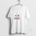 Original Indiana Football 2025 Big Ten Champions Score 2 Sided T-Shirts, Hoodie, Sweatshirt | InkRitualCo.com