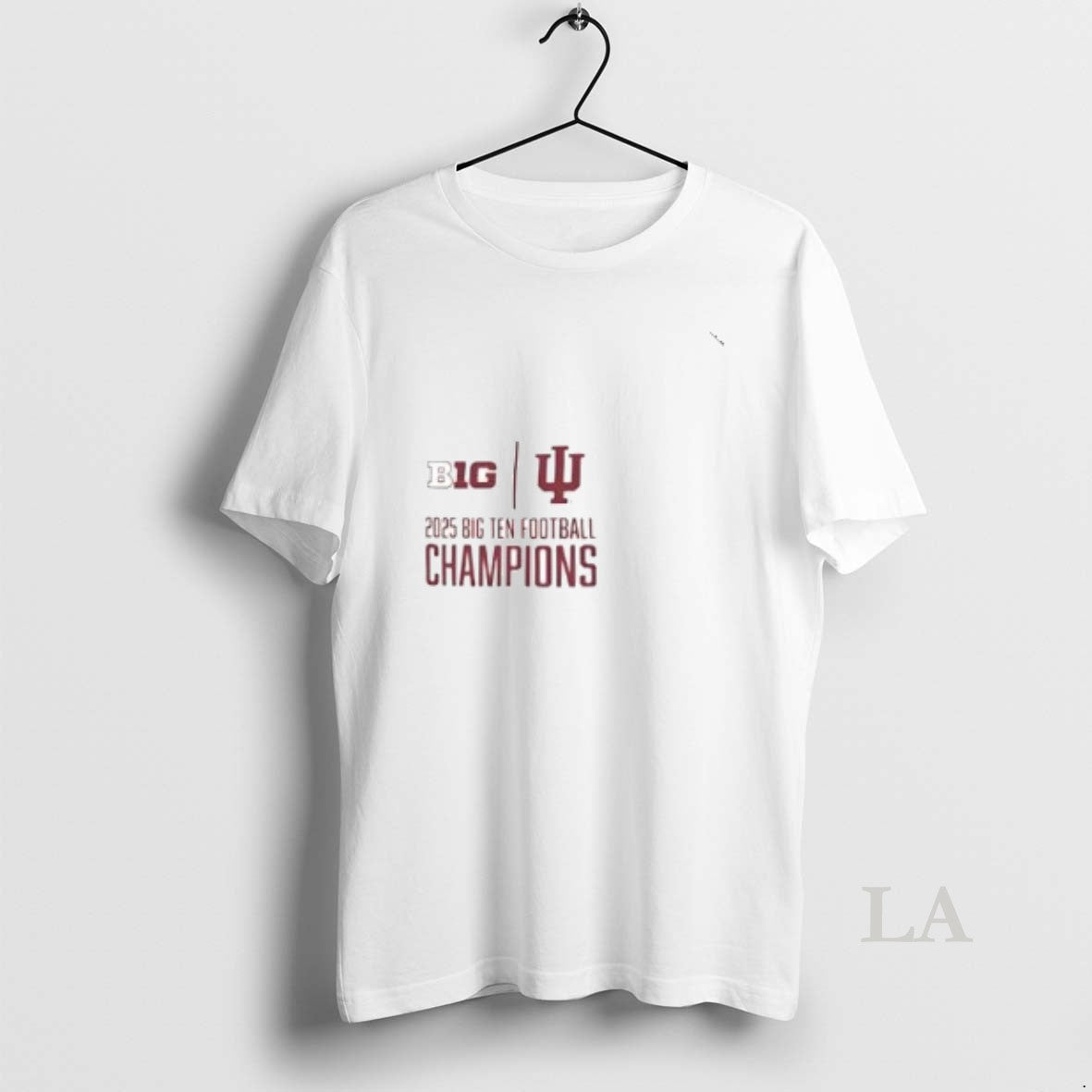 Original Indiana Football 2025 Big Ten Champions Score 2 Sided T-Shirts, Hoodie, Sweatshirt | InkRitualCo.com