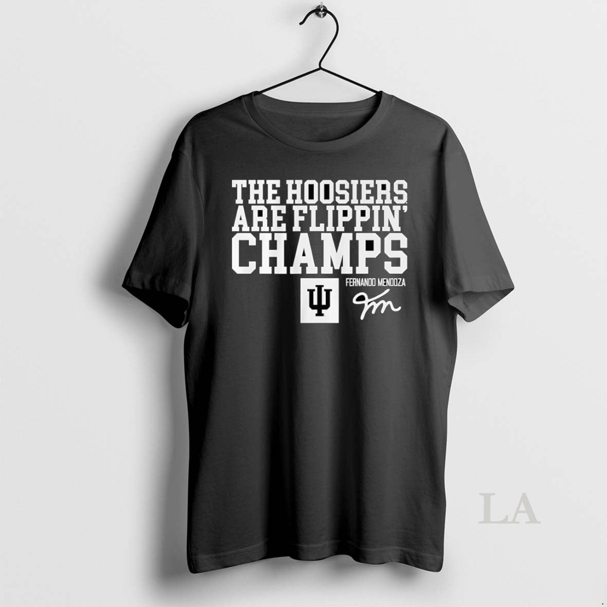 Original Indiana Football Fernando Mendoza The Hoosiers Are Flippin Champs T-Shirts, Hoodie, Sweatshirt | InkRitualCo.com