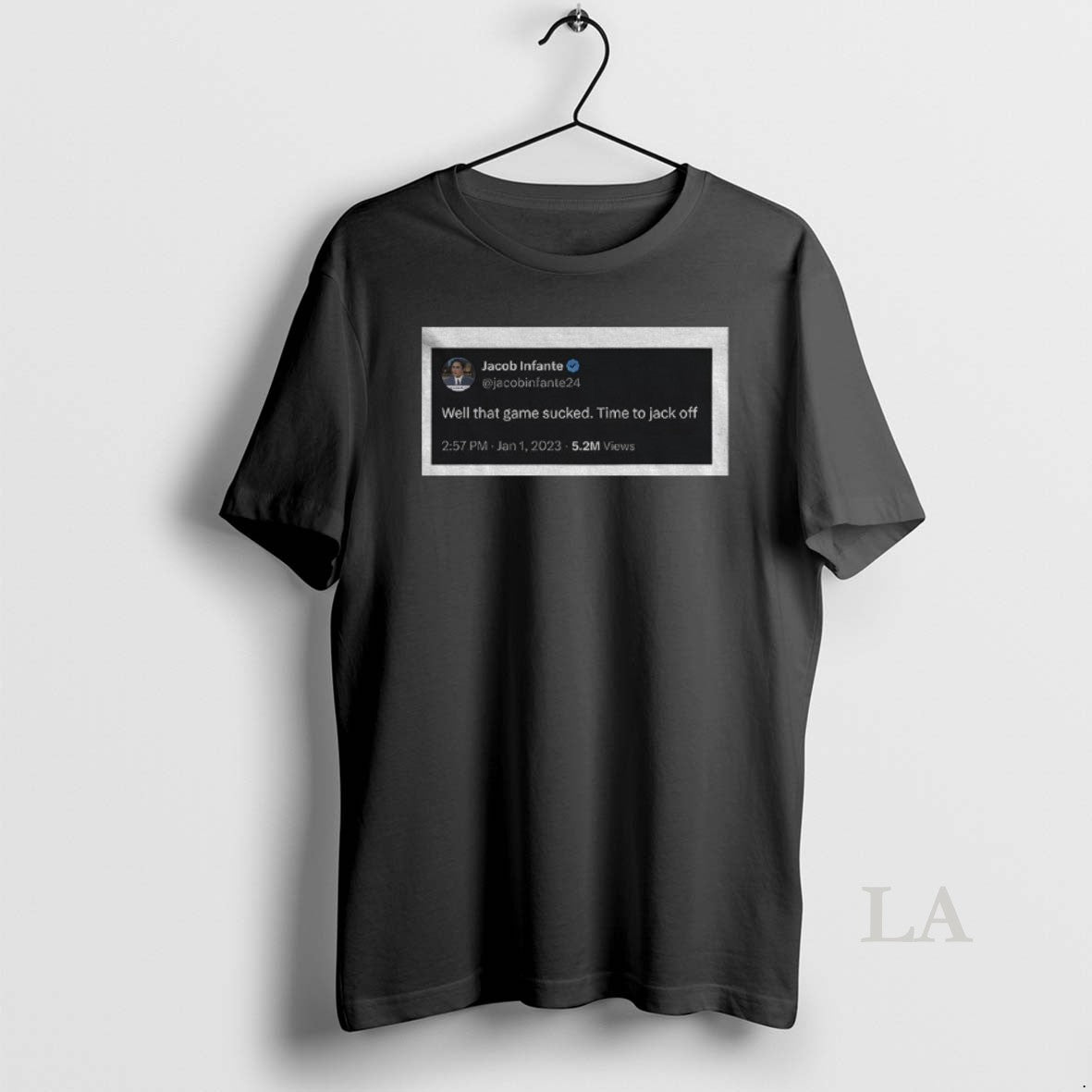 Original Jacob Infante Well That Game Sucked Time To Jack Off T-Shirts, Hoodie, Sweatshirt | InkRitualCo.com