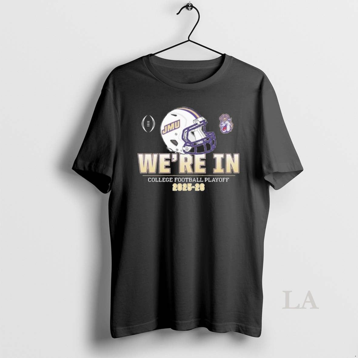 Original James Madison Dukes Football 2025 26 College Football Playoff Were In Helmet T-Shirts, Hoodie, Sweatshirt