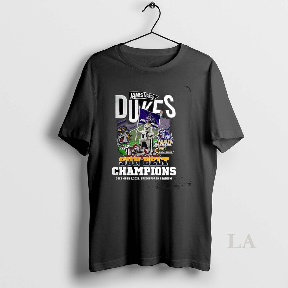 Original James Madison Dukes Beat Troy Trojans Sun Belt Champions 2025 Mascot T-Shirts, Hoodie, Sweatshirt | InkRitualCo.com
