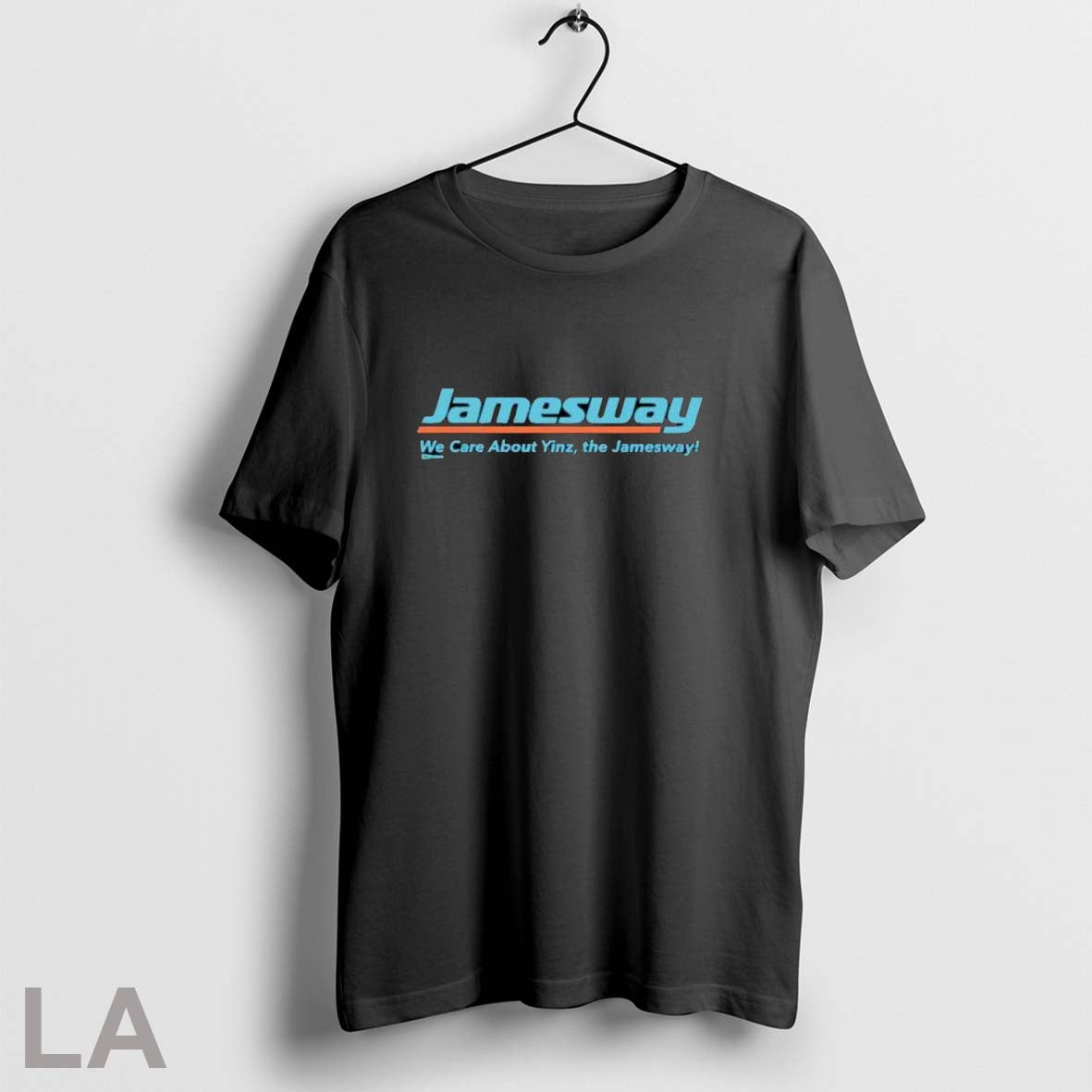 Original Jamesway We Care About Yinz The Jamesway Logo Slogan Graphic T-Shirts, Hoodie, Sweatshirt | InkRitualCo.com