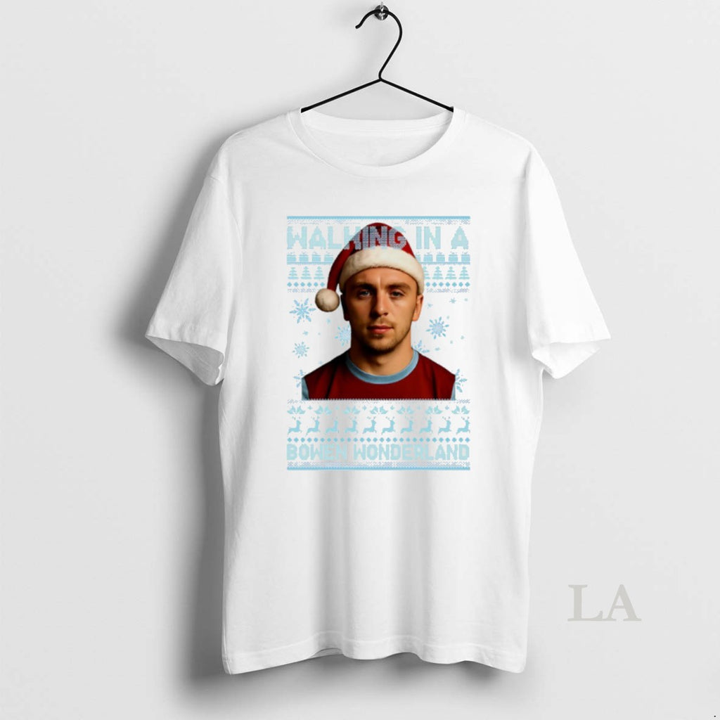 Original Jared Bowen Walking In A Bowen Wonderland Christmas T-Shirts, Hoodie, Sweatshirt | InkRitualCo.com