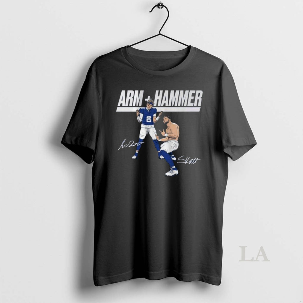 Original Jaxson Dart Cam Skattebo Arm Hammer Signatures T Men T-Shirts, Hoodie, Sweatshirt | InkRitualCo.com