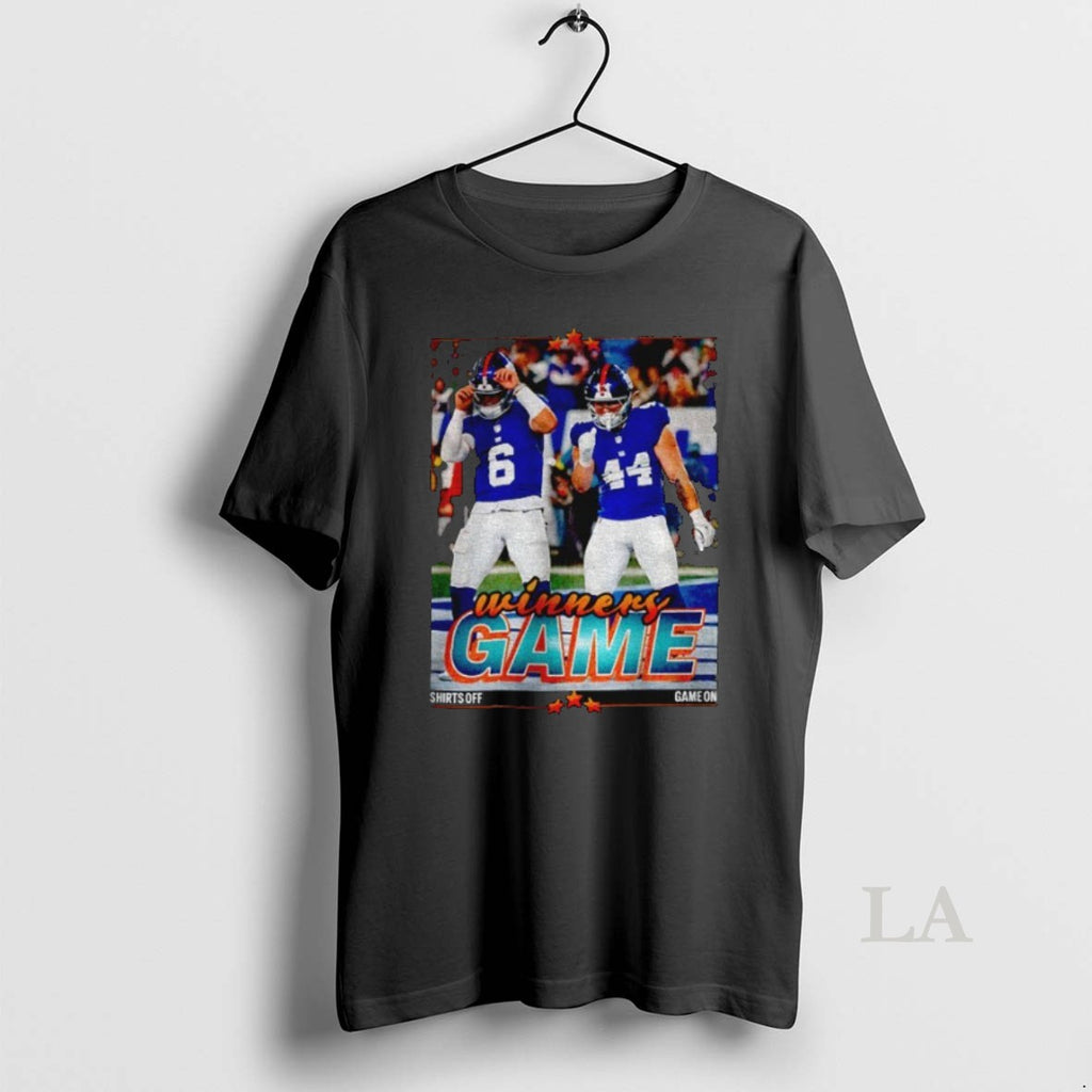 Original Jaxson Dart Cam Skattebo Giants Football Player Winners Game T-Shirts, Hoodie, Sweatshirt | InkRitualCo.com