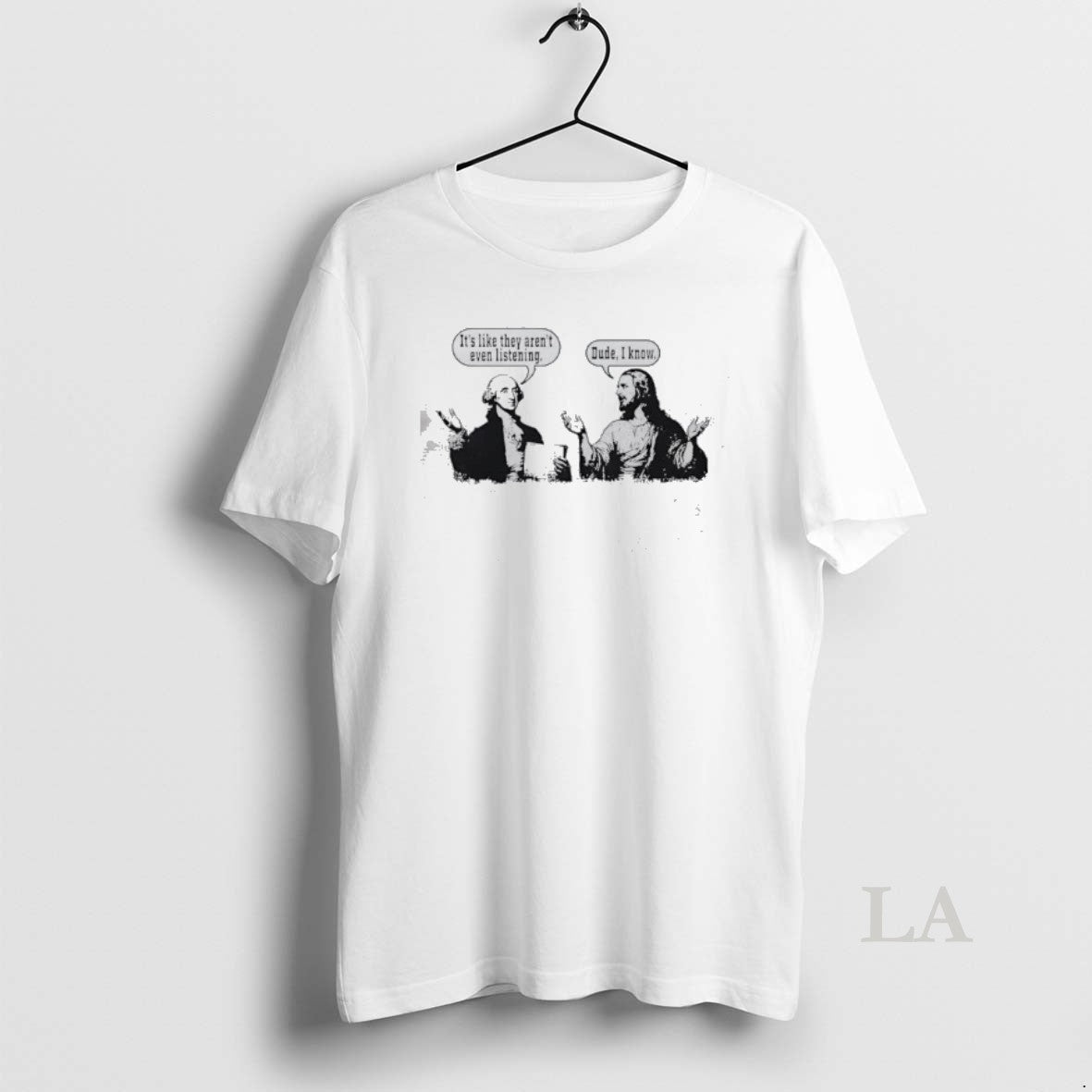 Original Jesus And George Washington Funny Political Christian T-Shirts, Hoodie, Sweatshirt | InkRitualCo.com