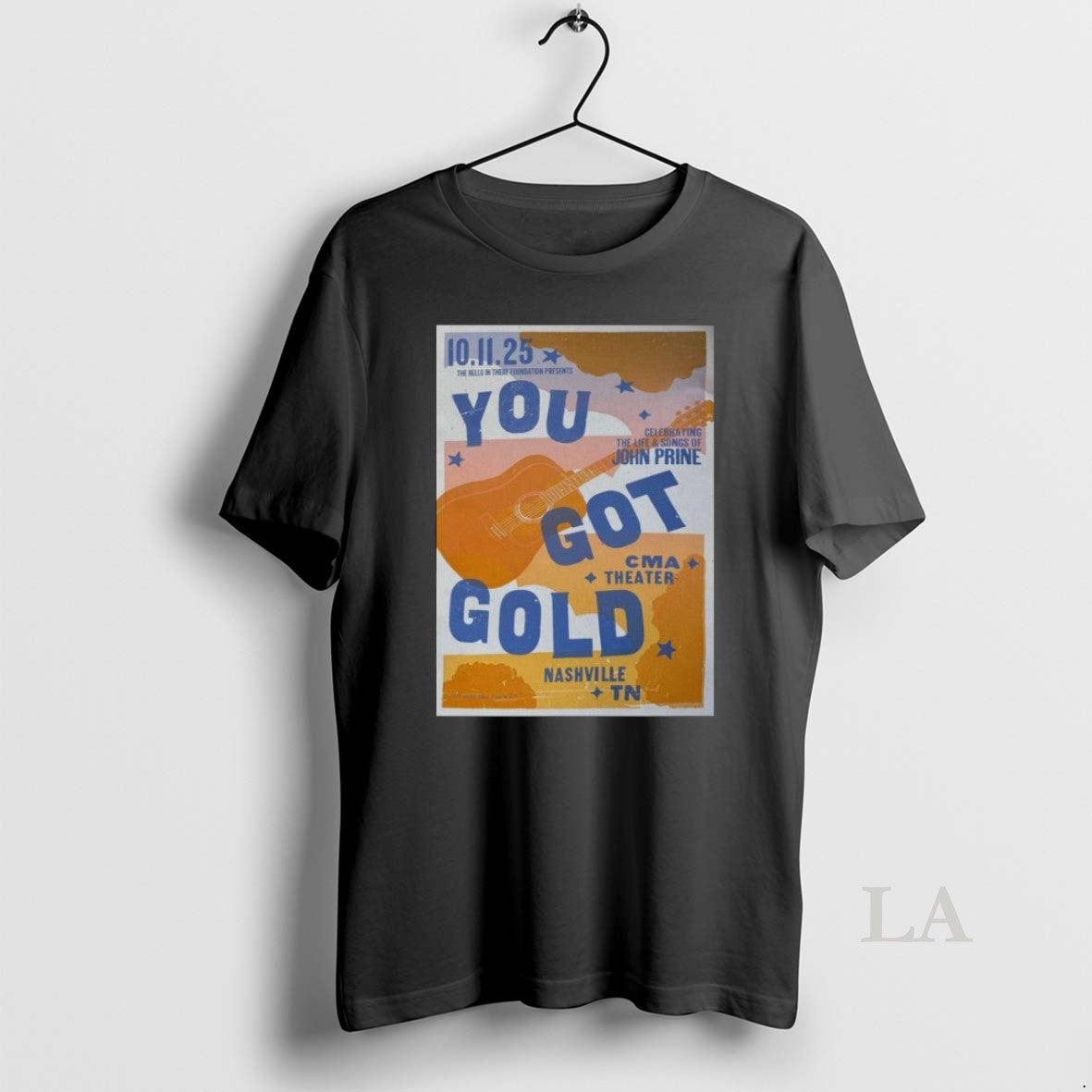 Original John Prine Tour Nashville Tn October 11 2025 Long Sleve T-Shirts, Hoodie, Sweatshirt | InkRitualCo.com
