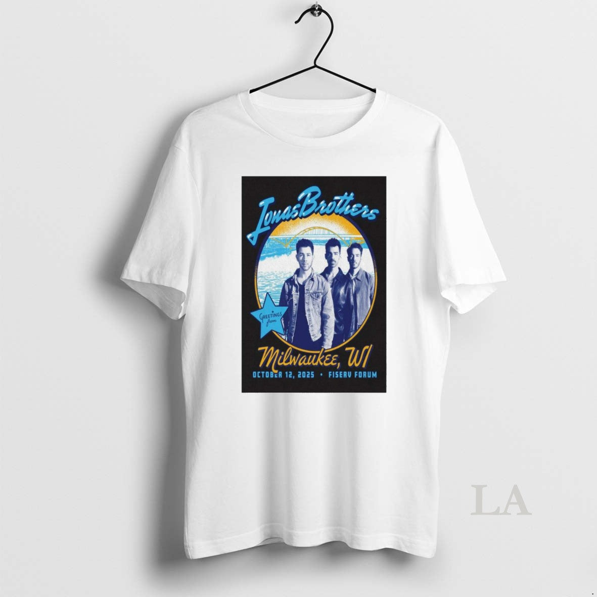 Original Jonas Brothers October 12 2025 Fiserv Forum Milwaukee Wi T-Shirts, Hoodie, Sweatshirt | InkRitualCo.com
